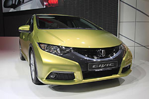 Honda Civic на автосалоне во Франкфурте