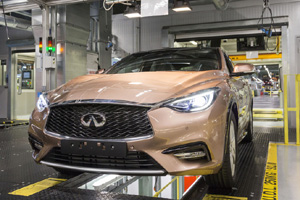 В Великобритании началось производство хэтчбека Infiniti Q30