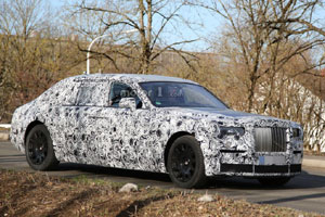 Испытания нового Rolls-Royce Phantom