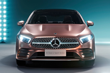 Mercedes показал удлиненный седан A-Class