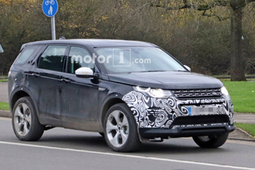 Первые тесты нового Land Rover Discovery Sport