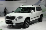 Специальный Skoda Yeti на Московском автосалоне 