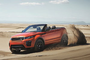 Кабриолет Range Rover Evoque приехал в Россию