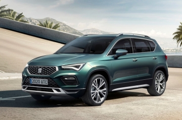 Фирма SEAT представила обновлённый кроссовер Ateca