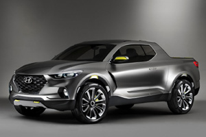 Серийный пикап Hyundai Santa Cruz представят в Лос-Анджелесе