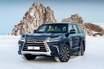 Названы сроки выхода нового Lexus LX