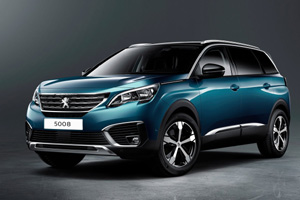 На автосалоне в Париже представили кроссовер Peugeot 5008