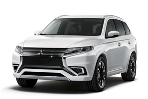 Фото концептуального кроссовера Mitsubishi Outlander PHEV Concept-S