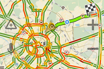 Яндекс.Навигатор стал точнее прокладывать маршрут