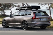 Фотографии нового универсала Volvo V60