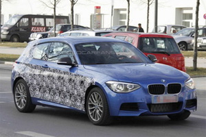 Заряженная «копейка» BMW попалась фотошпионам