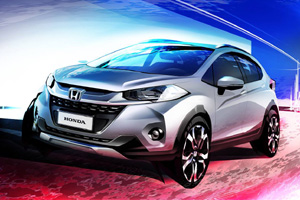 Honda показала тизер кроссовера WR-V