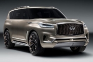 Infiniti рассекретила внешность концепта QX80 Monograph