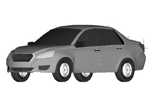 Бюджетный седан Datsun появится в России в будущем году