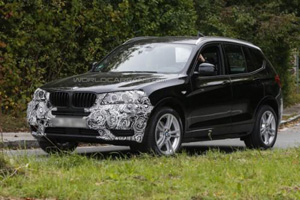 Обновленный BMW X3 дебютирует в Женеве 