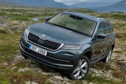 Skoda Kodiaq был замечен в 45 километрах от Москвы