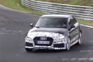 Седан Audi RS3 замечен в Нюрбургринге