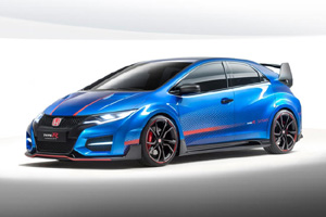 Новый Honda Civic Type R на автосалоне в Париже