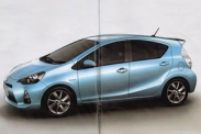 Фото самого маленького из семейства Toyota Prius
