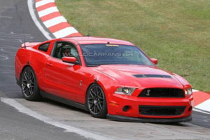 Ford Shelby GT500 замечен в Нюрбургринге