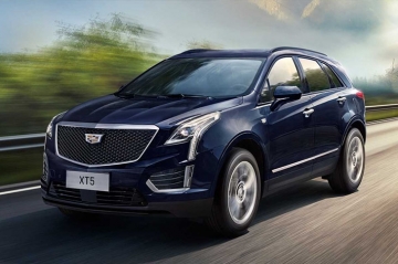 Cadillac объявил цены на обновлённый кроссовер XT5