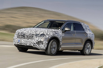 Рассекречен интерьер нового Volkswagen Touareg