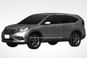 Новые изображения Honda CR-V