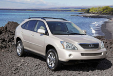 Начало продаж нового гибридного Lexus RX 400h в России.