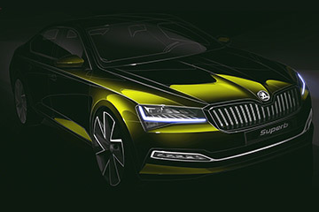 Обновлённый Skoda Superb: новые подробности