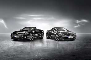 Mercedes-Benz SL Night Edition и SLK Grand Edition