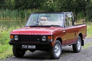 Редкий внедорожник Range Rover 1973 года выставят на торги