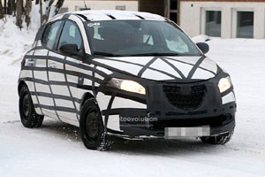 Lancia проверила холодом новый хэтчбек