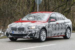 BMW тестирует новый седан 1-Series