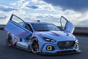 Hyundai привез в Париж “заряженный” хэтчбек RN30