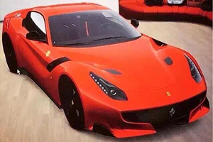 Первые фото Ferrari F12berlinetta GTO слили в сеть