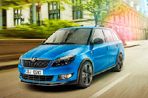 Новая версия универсала Skoda Fabia