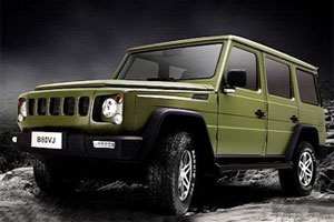 BAIC клонировал внедорожник Mercedes-Benz G-Class 