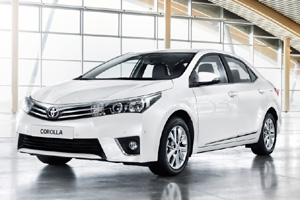 Рублевые цены на новое поколение Toyota Corolla