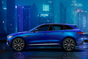 Официальное изображение кроссовера Jaguar F-Pace