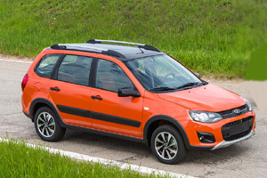 Lada Kalina Cross получила версию Black Line