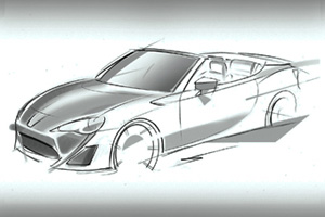 Toyota готовит к премьере родстер GT 86