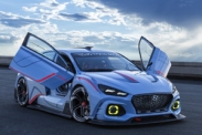 Hyundai привез в Париж “заряженный” хэтчбек RN30