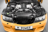 В моторном отсеке BMW Z3 разместили двенадцатицилиндровый двигатель