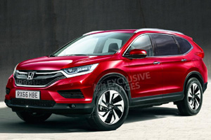 Новый Honda CR-V получит третий ряд сидений