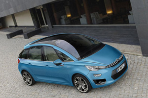 Citroen C4 Picasso получит гибридный агрегат и полный привод 