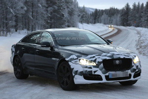 Новый Jaguar XJ проверяют холодом