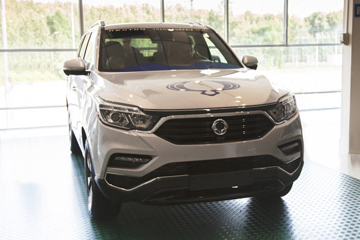 Новый SsangYong Rexton показали в Москве