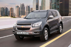 В России отзывают 3803 внедорожника Chevrolet Trailblazer