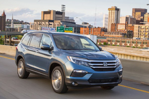 Пять звезд безопасности для Honda Pilot