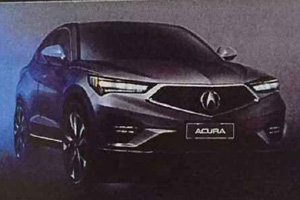 Фото нового кроссовера Acura CDX